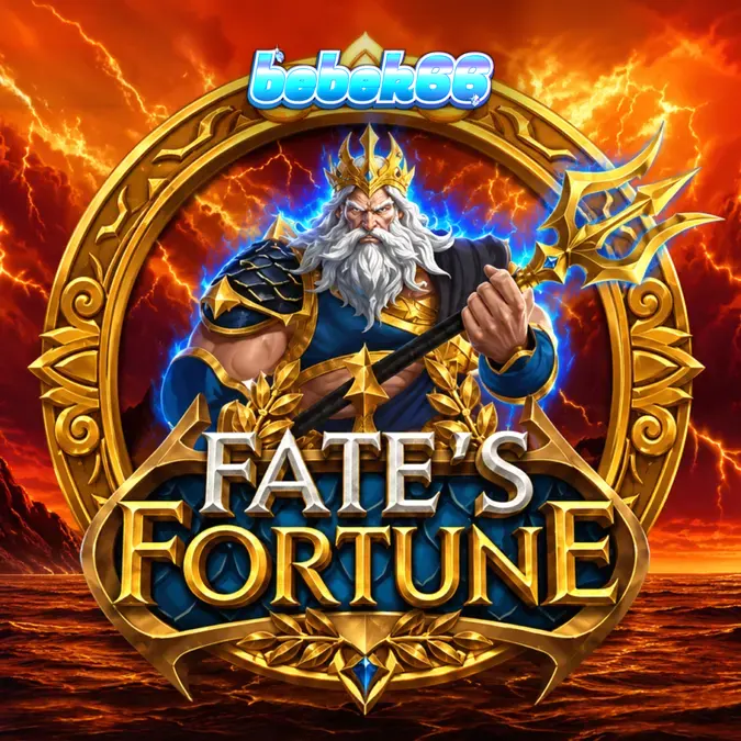 Tampilan visual slot Fate’s Fortune dengan elemen mitologi Yunani